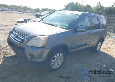 2005 Honda Cr-V Se/Ex из США, поврежденный, VIN SHSRD78965U342142